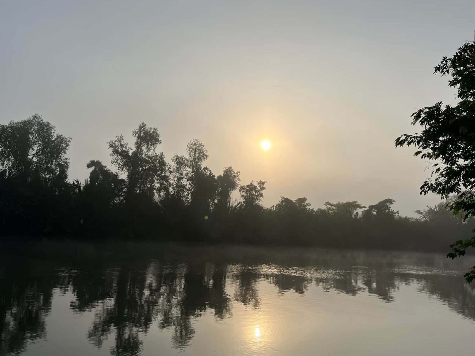 Mist over the river