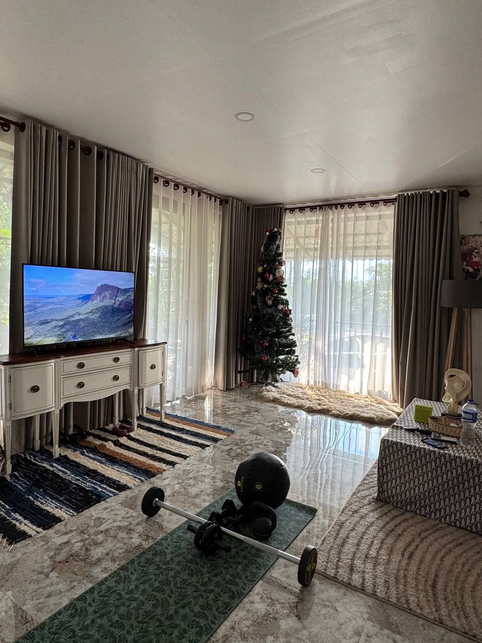 Indoor lounge and living space